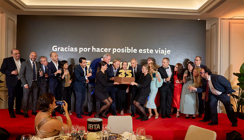 IBTA celebra su 35 aniversario con una gala inolvidable de los Premios Business Travel &amp; MICE